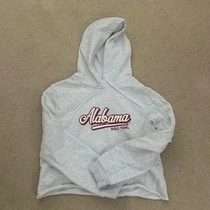 University of Alabama Cropped Hoodie